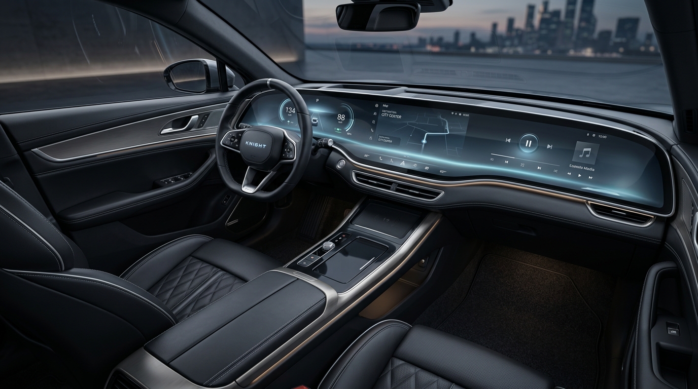 Knight E1 Luxury Interior Cockpit